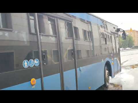Видео: Астана. A2027 Yutong ZK 6128 HG маршрут 36