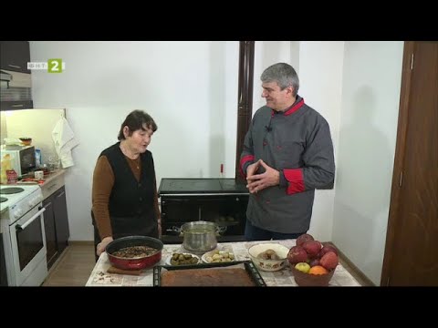 Видео: Пляска, лозови и зелеви сарми и други ястия в село Беласица, Край селската печка – 09.02.2025 по БНТ