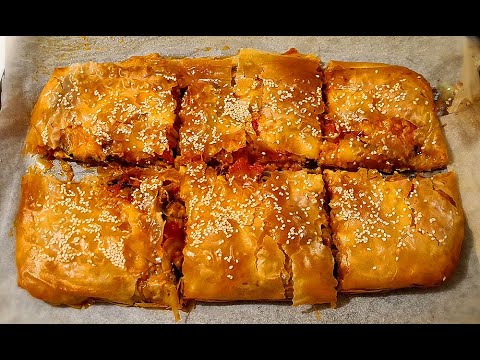 Видео: Потрясающе Вкусный Пирог с Баклажанами Такого Я Еще Не Ела