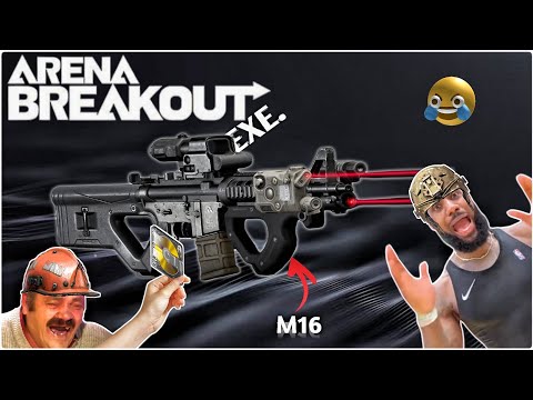 Видео: ARENA BREAKOUT | EXE? M16 — крутой парень💀