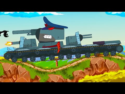 Видео: Танки КВ-6 МЛАДШИЙ, КРЕПЫШ и АДСКИЙ ШТУРМ МАУС #17 Выживание Gerand Гнутые дула на Машинки Кида