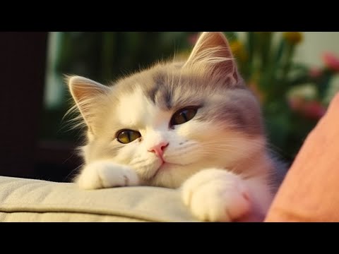 Видео: Терапевтическая арфа для расслабления вашего питомца 😽 Расслабляющая музыка для успокоения чувст...