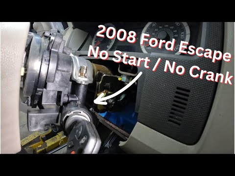 Видео: Ford Escape 2008 года выпуска не заводится / не крутит стартер