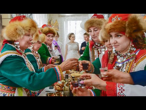 Видео: Как проходит МАРИЙСКАЯ традиционная свадьба в деревне?