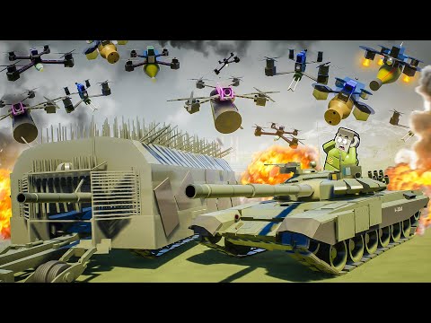 Видео: FPV ДРОНЫ ПРОТИВ ЛЕГО ТАНКОВ В БРИК РИГС! ЛЕГО ВОЙНА ЛЕГО БИТВА ЛЕГО ВЫЖИВАНИЕ В BRICK RIGS!