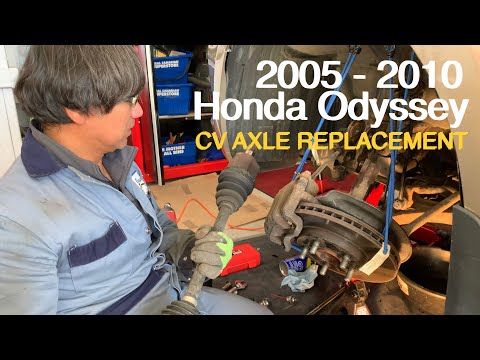 Видео: Замена моста Honda Odyssey CV 2005 - 2010 (аналогично для Honda Pilot 2003 - 2008)