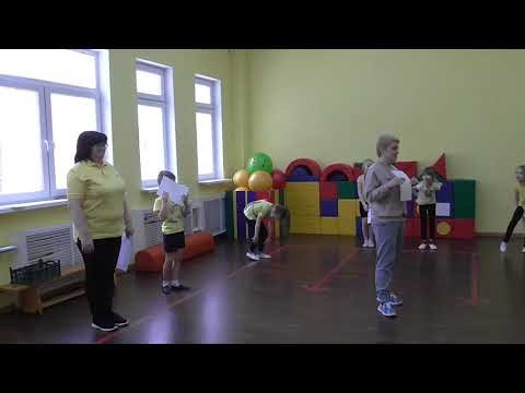 Видео: физкультурное занятие старшая группа
