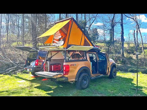 Видео: Этот Ford Ranger — настоящий дом на колёсах! С кемпером Go Fast Campers Wedge Truck Camper