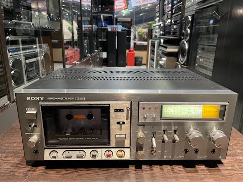 Видео: vintagemoscow.  кассетная дека sony TC-K8B