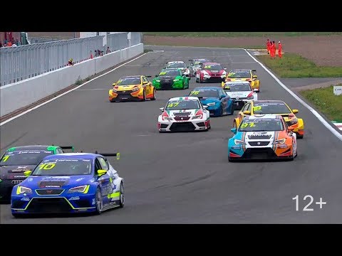 Видео: RCRS 4 stage 2018. Touring/TCR Russia. Race 1 | СМП РСКГ 2018. 4-й этап. Туринг. Гонка 1