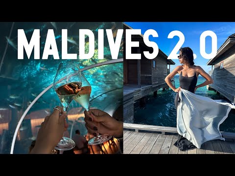 Видео: Мальдивы: самый большой подводный ресторан и первый дайвинг 😍
