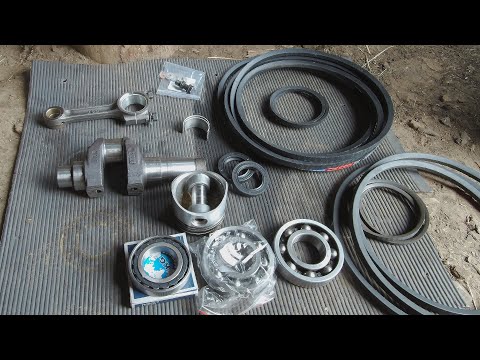 Видео: Запчасти для ремонта двигателя R195 (и не только).