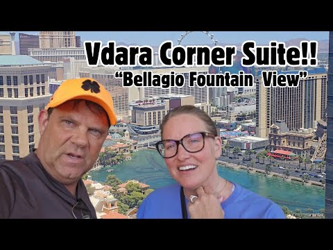 Видео: Видеоблог о Лас-Вегасе | БЕЗУМНЫЙ Угловой люкс Vdara с видом на фонтан Bellagio + ужин в ресторан...