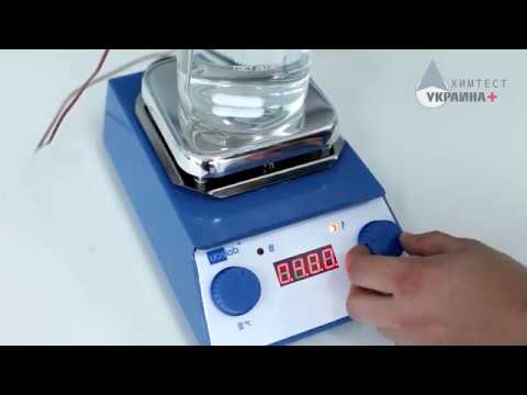 Видео: Магнитная мешалка с подогревом РИВА 03.4 видеообзор