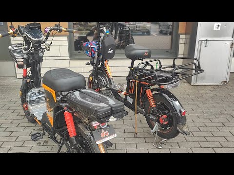 Видео: Kugoo Kirin v3 pro plus Wenbox u3 pro электровелосипеды для курьеров-сравнение моделей.