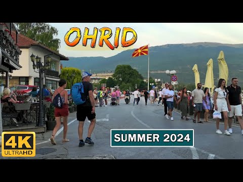 Видео: OHRID 2024 - Summer WALK TOUR *Macedonia Travel Guide* 【4K】 🚶‍♂️ ОХРИД, Македонија (Лето 2024) 🇲🇰