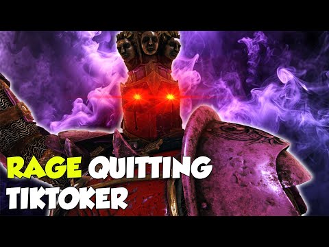 Видео: НОВЫЙ завершающий удар Lawbringer заставляет Salty TIKTOKER RAGE ВЫХОДИТЬ | За честь