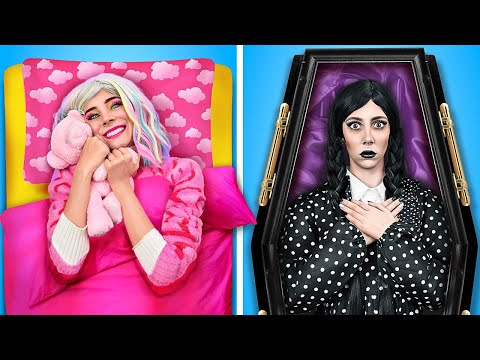 Видео: Преображение Комнаты от Wednesday vs Enid Дешёвые Гаджеты для Обустройства