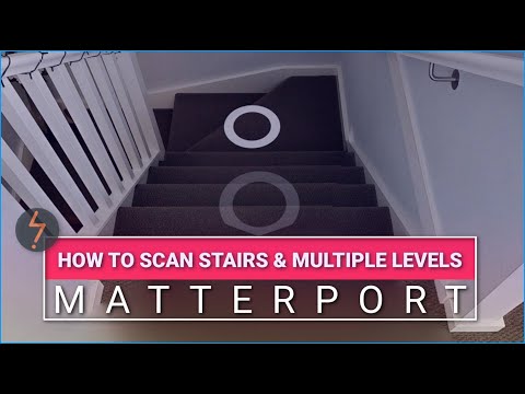 Видео: Как сканировать лестницы и несколько уровней с помощью Matterport