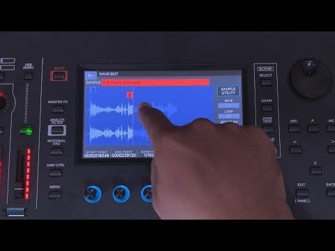 Видео: Roland Fantom 6 — как записывать и нарезать сэмплы