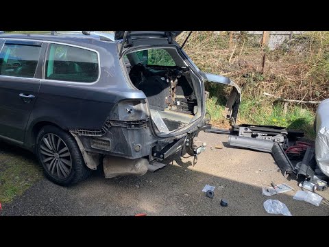 Видео: Установка фаркопа для универсала Vw Passat b7