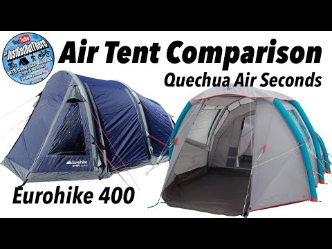 Видео: Сравнение палаток Air Tent — Eurohike 400 и Quechua Air Seconds