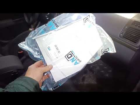 Видео: VW TOURAN Замена фильтра салона за 5 минут легко #vw #touran