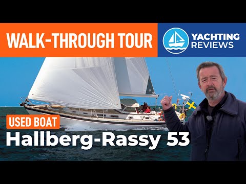 Видео: Hallberg-Rassy 53 — яхта, на которую можно обменять дом?