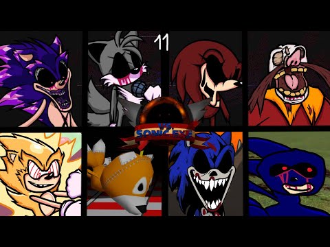 Видео: Прохождение мода VS Sonic.EXE (Раунд 2) на ХАРДЕ+русский перевод|FNF Vs Sonic.EXE (Round 2) mod