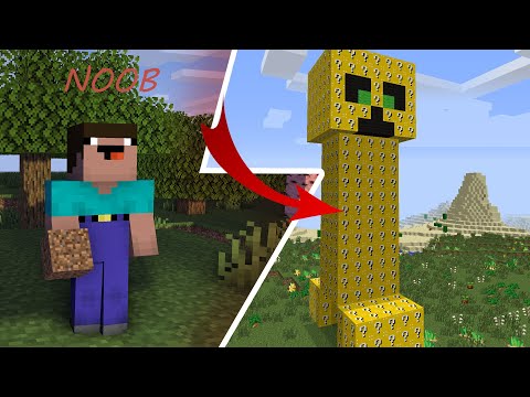 Видео: НУБАС ПРОТИВ КРИПЕР ИЗ ЛАКИ БЛОКОВ В МАЙНКРАФТ / ТРОЛЛИНГ НУБАСА #noob #minecraft #рекомендации