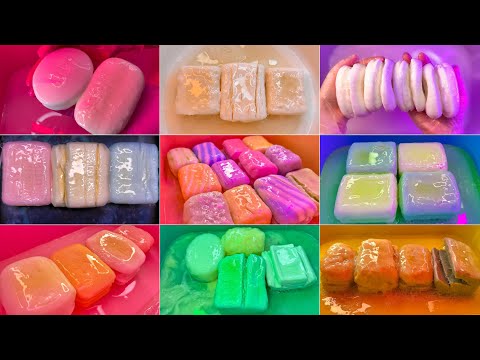Видео: ASMR / Compilation #27 / Only Soaked soap | АСМР / Подборка Размокшего Мыла  #asmr
