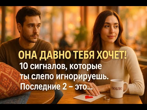 Видео: 10 ЖЕНСКИХ СИГНАЛОВ, которые 99% мужчин НЕ ВИДЯТ. Последние 2 – это прямое приглашение