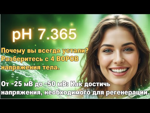 Видео: Секрет исцеления: Как ваше тело работает на электричестве (-25 мВ до -50 мВ) |