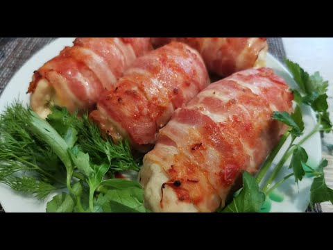 Видео: МЯСНЫЕ РУЛЕТИКИ из свинины  на Новогодний стол - Мой Простой и Вкусный Рецепт
