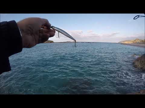 Видео: Хорошая рыбалка на море Крит Fishing barracuda Greece
