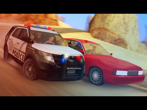 Видео: 🔥 ПОГОНЯ полиции за ПРОФИ на ВЫСОКОЙ СКОРОСТИ в GTA SAMP!