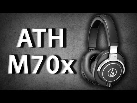 Видео: Audio-Technica ATH-M70x. Запоминающиеся студийные наушники.