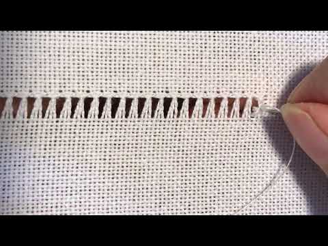 Видео: Как сделать кромочную строчку   # 01