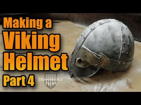 Видео: Как сделать доспехи - ИЗГОТОВЛЕНИЕ ЦЕЛЬНОСТАЛЬНОГО ШЛЕМА ВИКИНГА!!! Часть 4
