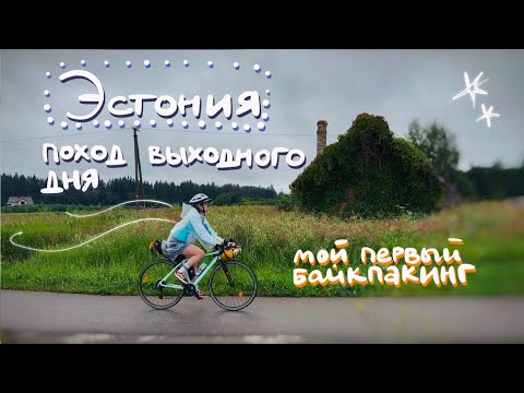Видео: Велопутешествие с ночёвкой | Мой первый байкпакинг | Эстония