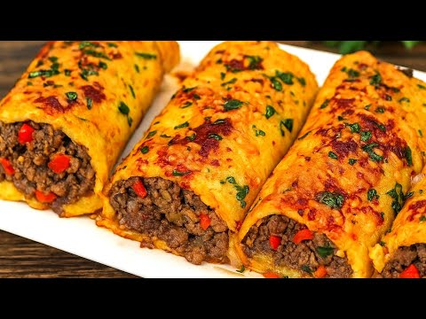 Видео: Вы никогда не готовили картофель ТАКОЙ раньше! | Рецепт фаршированного картофельного рулета