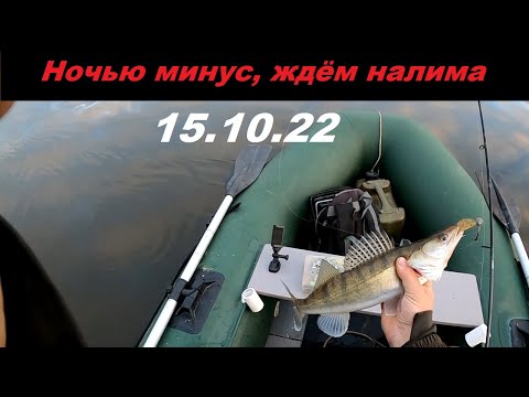 Видео: Рыбалка с ночёвкой на Оке/15 октября/первые заморозки/