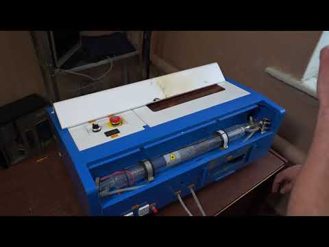 Видео: Лазерный гравер 3020 corellaserM2
