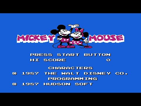 Видео: Микки Маус(японская версия)деньди - прохождение!Mickey Mouse: Fushigi no Kuni no Daibouken[Japan]