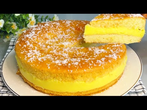 Видео: У Вас есть Лимон 🍋Лимонный Пирог за 20 минут!Который Тает во рту!Какой же Вкусный!Простой рецепт!
