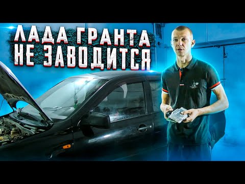 Видео: Лада гранта не заводится. Приговорили "мозги".