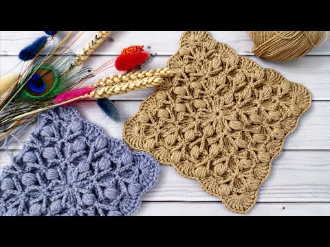 Видео: 💥Плед единым полотном узором 3D💥Узор для пледа и декора крючком💥Plaid crochet pattern 3 D💥Не мотив!