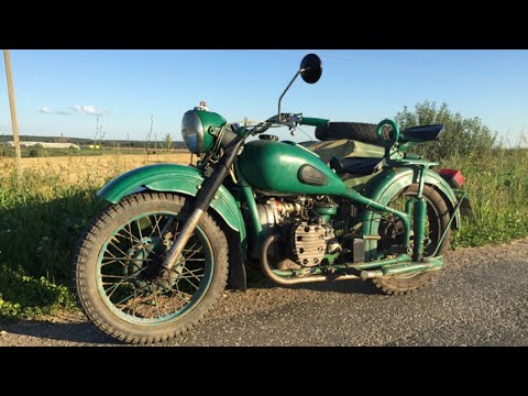 Видео: Чем советский мотоцикл М-72 «Урал» был лучше немецкого BMW R71