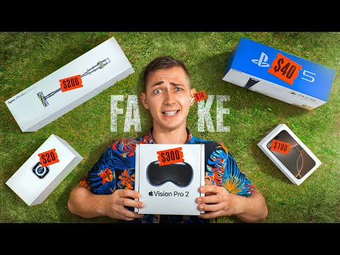 Видео: Купил FAKE гаджеты на 100 000₽ | Apple Vision, iPhone, Playstation