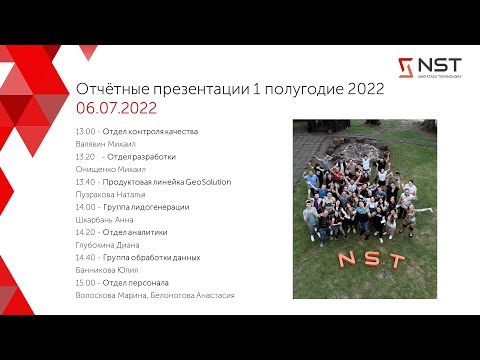 Видео: Отчётные презентации 1е полугодие 2022